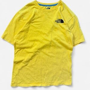 Yellow The North Face T-Shirt In Medium